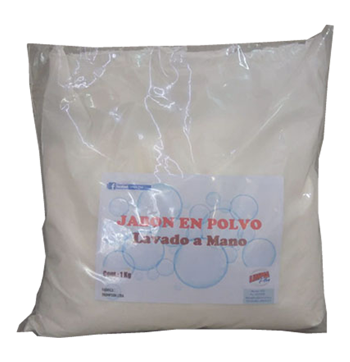 Jabón en polvo 1KG lavado a mano